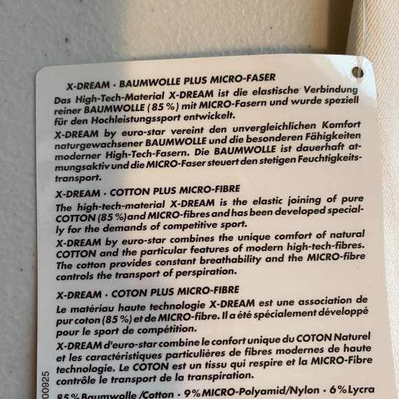 Brand NEW - Euro Star, Sarah, X-Dream, 32R white FULL SEAT britches - Picture 3 of 5